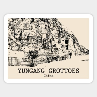 Yungang Grottoes - China Magnet